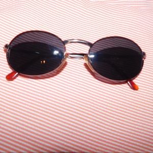 Slim black sunglasses